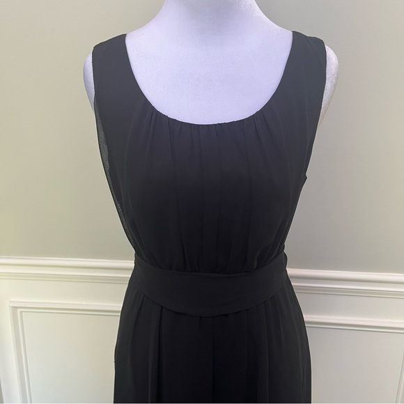 The Limited Black Silky Midi Dress 2 - Picture 4 of 8
